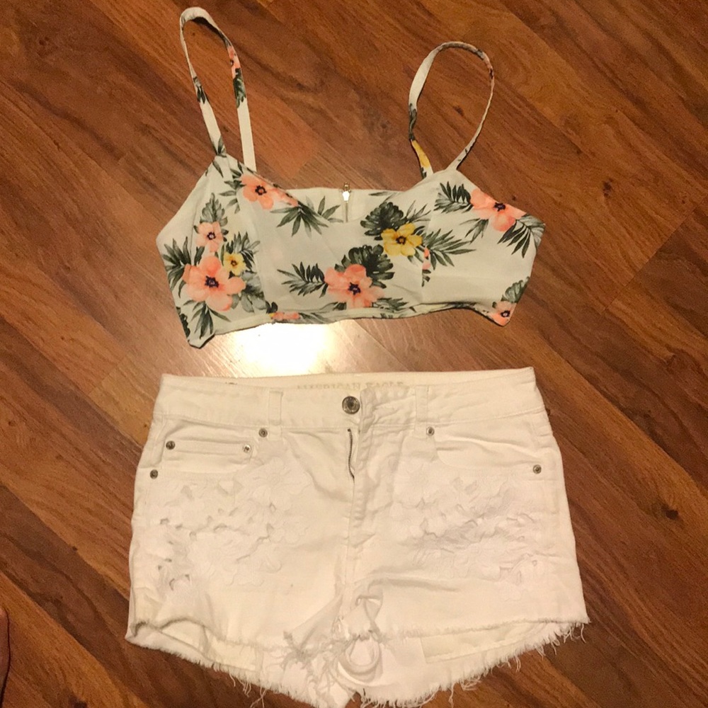 Size large forever 21 top